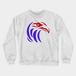 Minimalist patriotic eagle Crewneck Sweatshirt